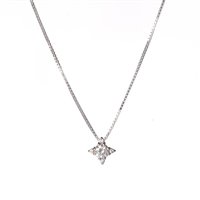 Collar Davite & Delucchi Mujer in Oro blanco Diamante CLN010610OS - CLN010610OS